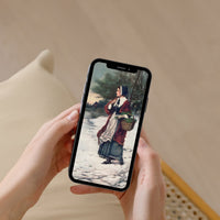 Vintage Art Phone Wallpaper | Winter Collection