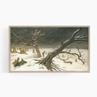 Frame TV Vintage Art | Winter Collection