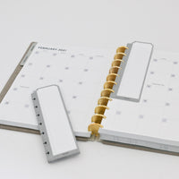 Undated Sunday Start Printable Planner