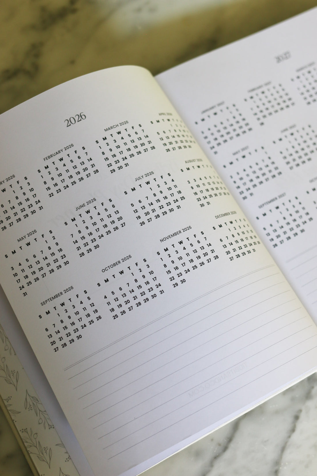 2026 TIDBITS Day Planner