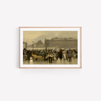 Vintage Art Print | To Market, To Market