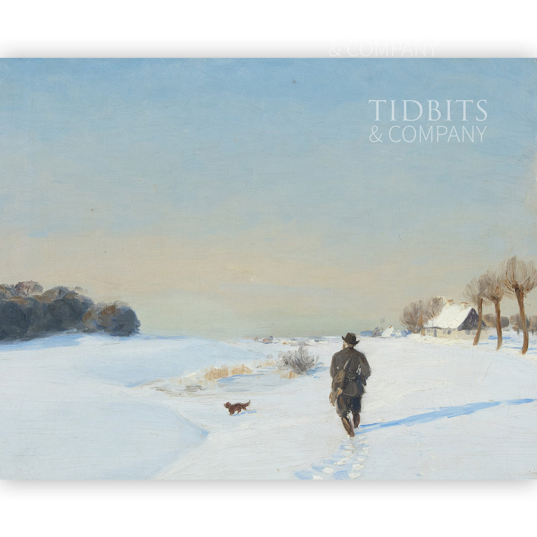 Vintage Art Print | Coming Home