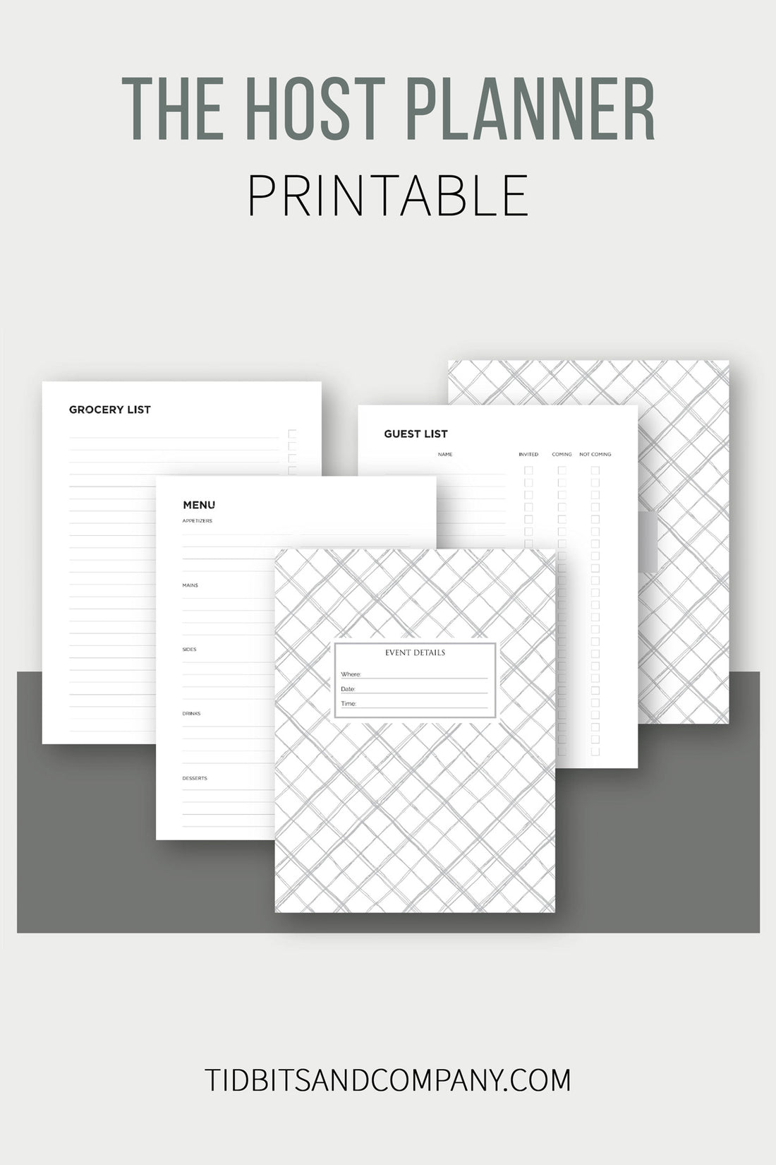 The Host Planner Printable