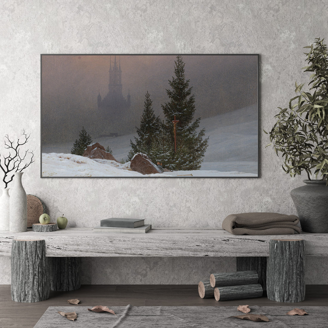 Frame TV Vintage Art | Winter Collection